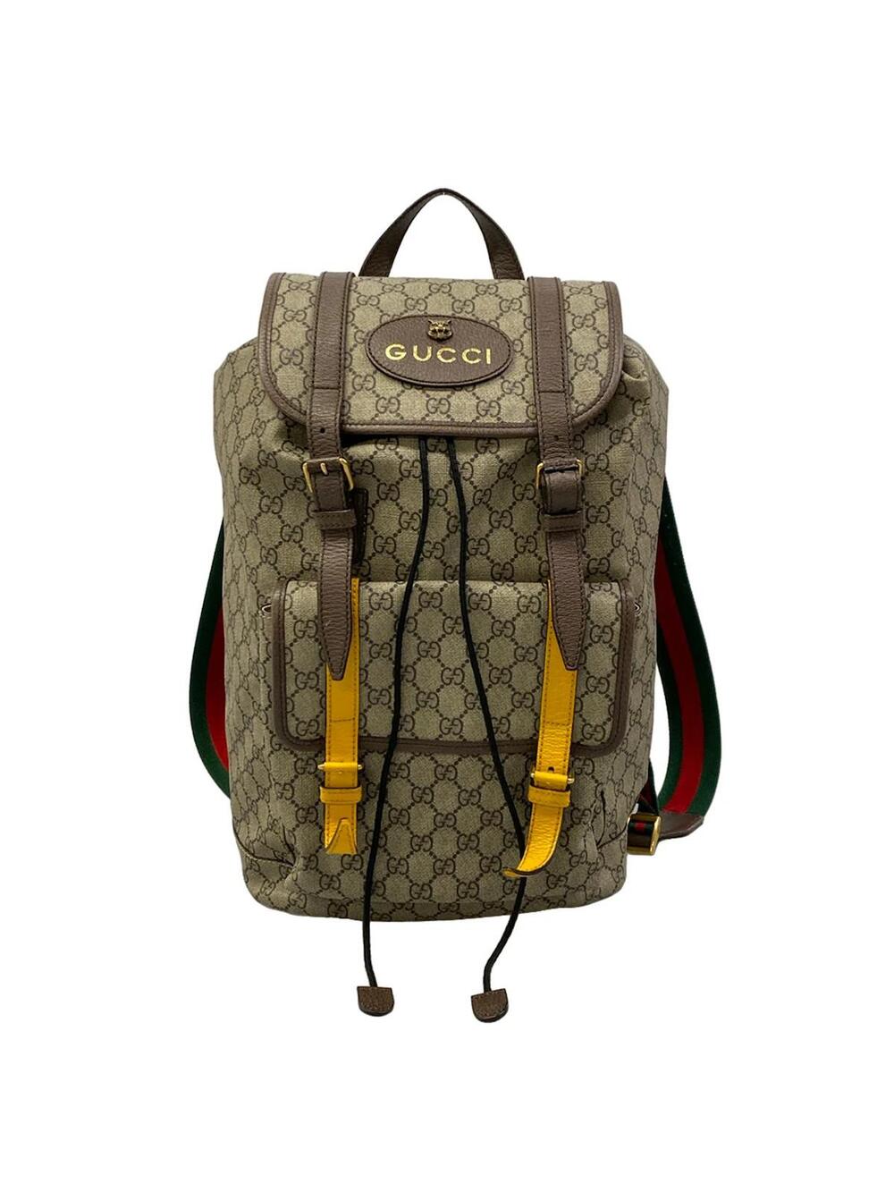 Gucci Soft Gg Supreme Backpack Beige #368617G13B
